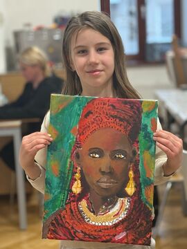 46 Učenci z izdelki